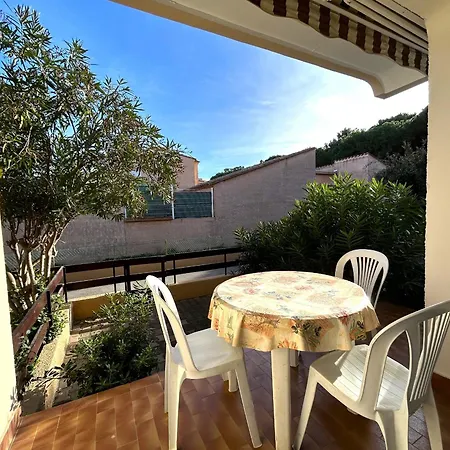 Rez-de-jardin Confortable Avec Terrasse Proche Plage, Parking Prive - Fr-1-837-62 * アルジェレス・シュル・メール